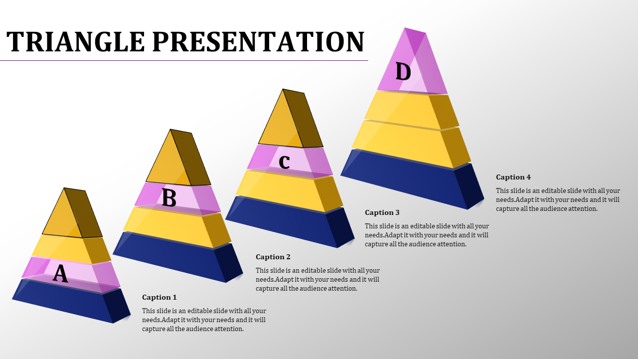 triangle presentation template-triangle presentation template